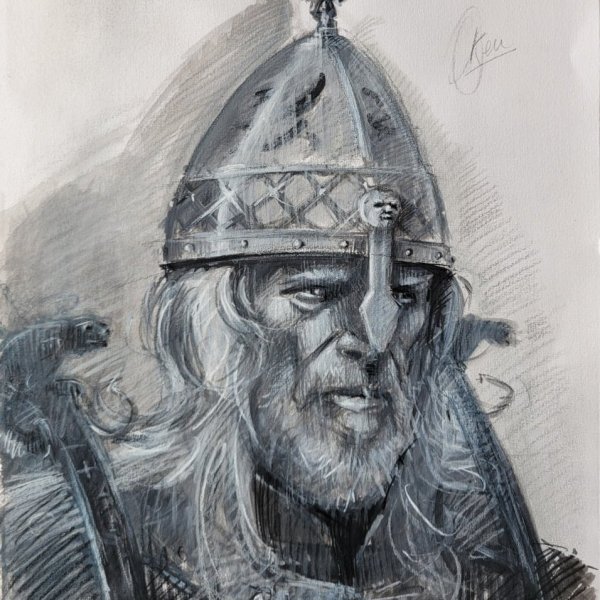Croquis du Chevalier Keu par Michael Thomazo