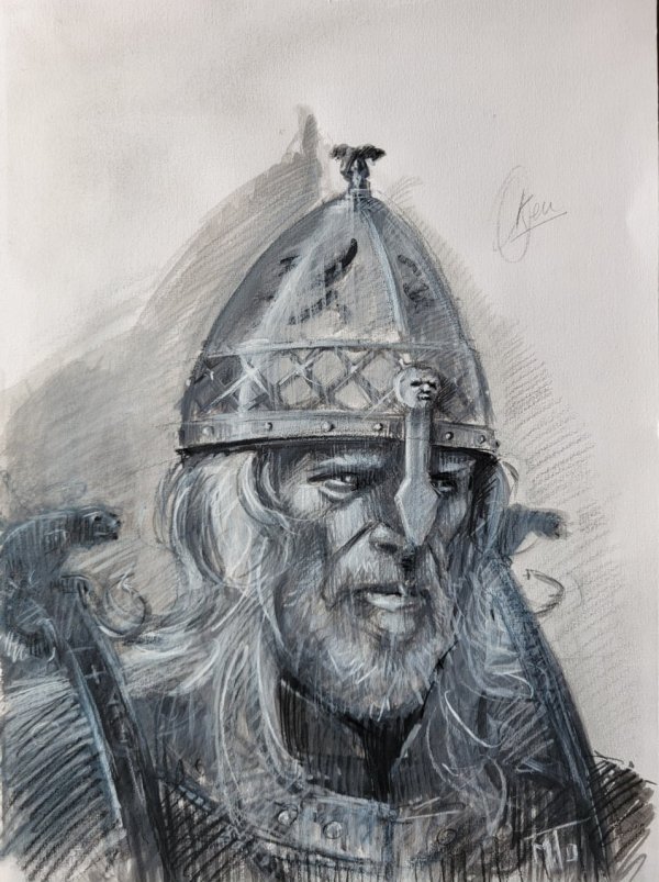 Croquis du Chevalier Keu par Michael Thomazo